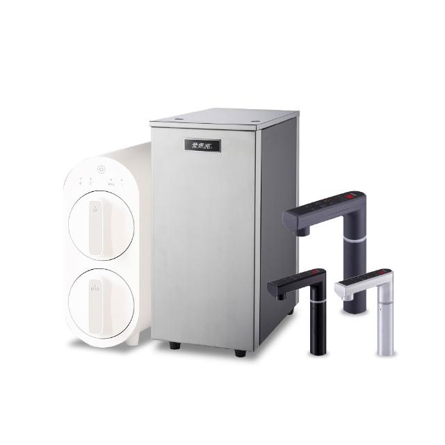 【EVERPURE 愛惠浦】雙溫櫥下型 HS288T PLUS觸控熱飲機+Waterdrop G2P600無桶直出RO純水機