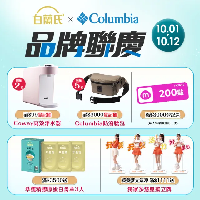 【白蘭氏】黑醋栗+金盞花葉黃素精華飲60ml*6入*8盒 共48入▲(銷售冠軍No.1 晶亮首選)