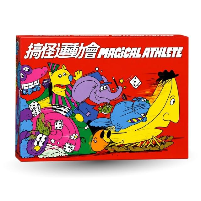 【Asmodee 艾賜魔袋】搞怪運動會 Magical Athlete（派對桌遊 骰子競速 角色能力亂鬥 6歲以上 魔法運動員）
