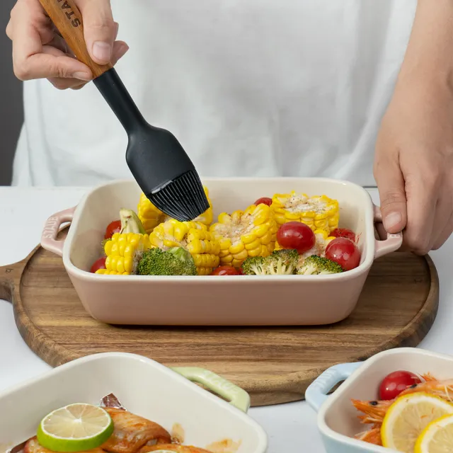 ZWILLING 德國雙人】EcoQuick II 壓力鍋22cm/6L+馬卡龍長方型陶瓷烤盤2