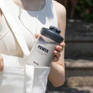 【Oolab 良杯製所】律動蛋白搖搖杯 500ml(防漏/乳清蛋白/搖搖杯/多色任選/攪拌球)