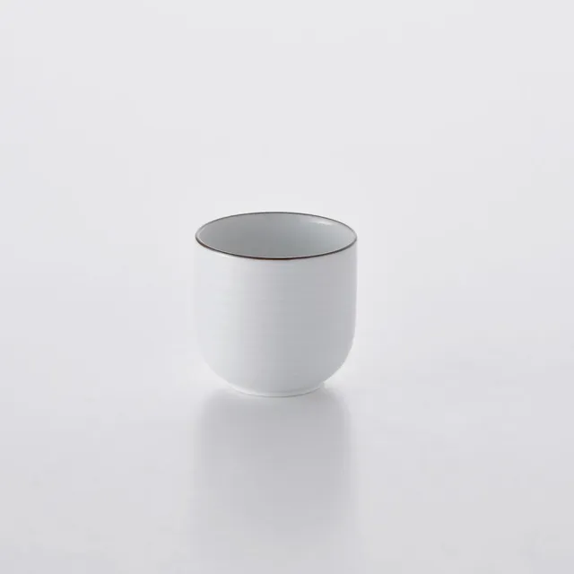 白山陶器】IUSE研選日本製白磁千段茶杯/煎茶杯2入兩款任選(環保裸裝