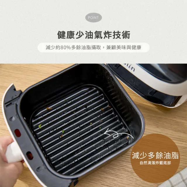 【Kolin 歌林】1.8L微電腦氣炸鍋KNJP-MN18W1
