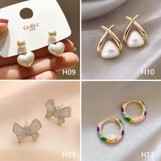 【Gulicc 古莉可】耳環 寵愛自己 組合(雙11 生日 飾品 耳釘 耳飾 耳墜 禮物)