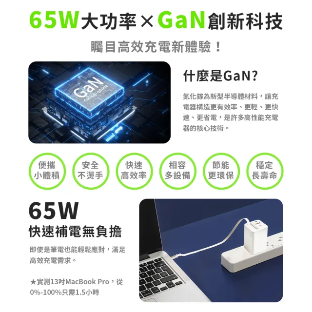 【ASUS 華碩】65W手機充電頭★14吋 Core5 商用筆電(B1409CVA/Core5-120U/16G/512G SSD/W11P)