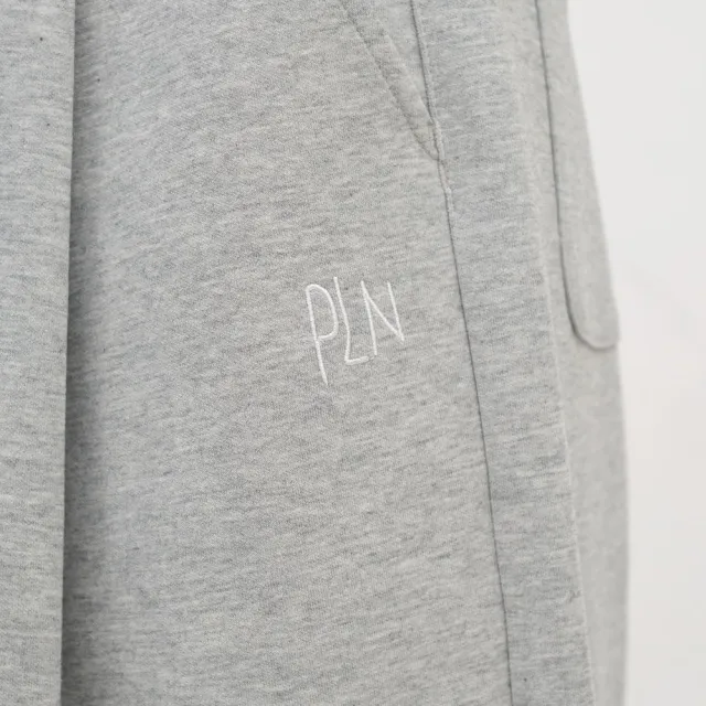 【plain-me】棉褲 寬褲 長褲 男長褲 休閒長褲 EASY修身闊腿棉褲_PLN4044-262