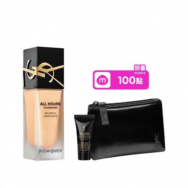 【YSL】官方直營 恆久完美無瑕持妝粉底SPF39/PA+++ 25ml(午夜粉底/任選1款)