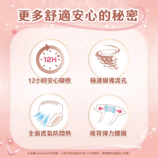 【滿意寶寶】療癒舒心M-XL/箱(新上市/黏貼/尿布)