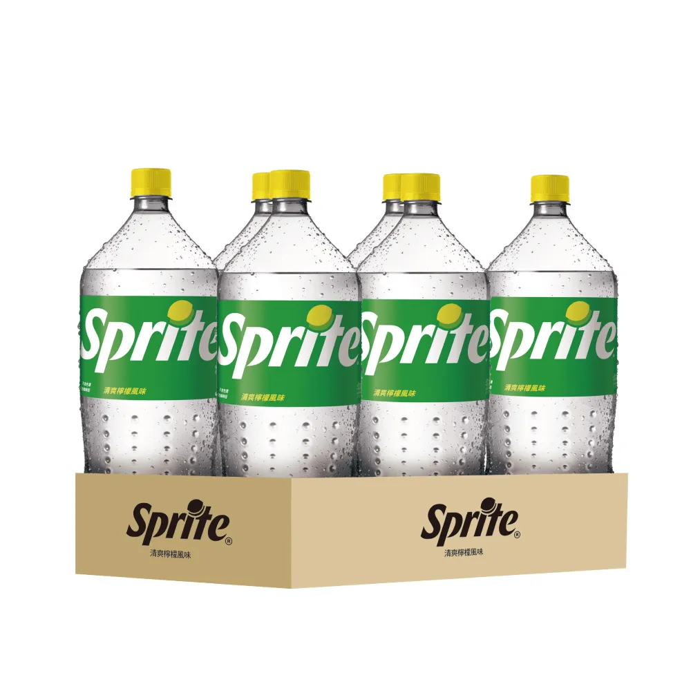 【Sprite 雪碧】寶特瓶2000ml x6入/箱