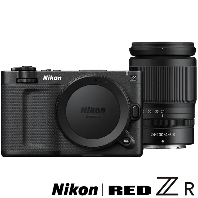 【Nikon 尼康】ZR KIT 附 Z 24-200mm VR 旅遊鏡組 (公司貨) Z Cinema 全片幅電影相機 NIKON RED