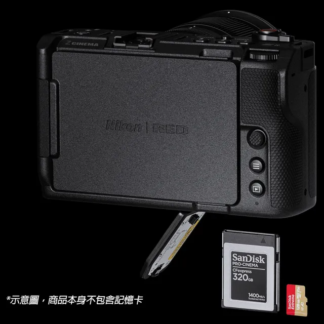 【Nikon 尼康】ZR BODY 單機身 (公司貨) Z Cinema 全片幅電影相機 NIKON RED