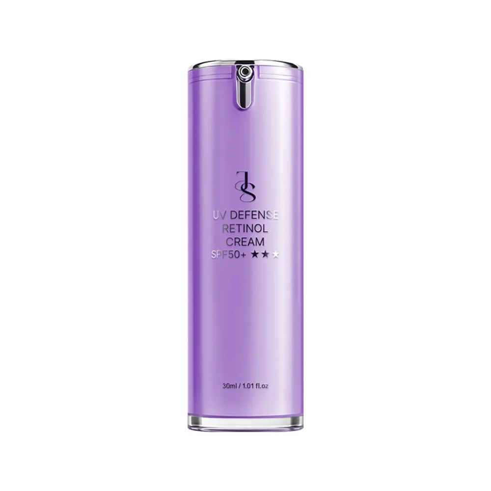 【JS 婕洛妮絲】鳶尾花A醇防曬素顏霜SPF50+★★★30ml(紫色防曬霜)（防曬潤色）