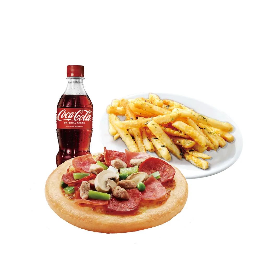 【拿坡里】Mini A餐 喜客券★含Mini披薩+現炸脆薯+mini瓶飲料