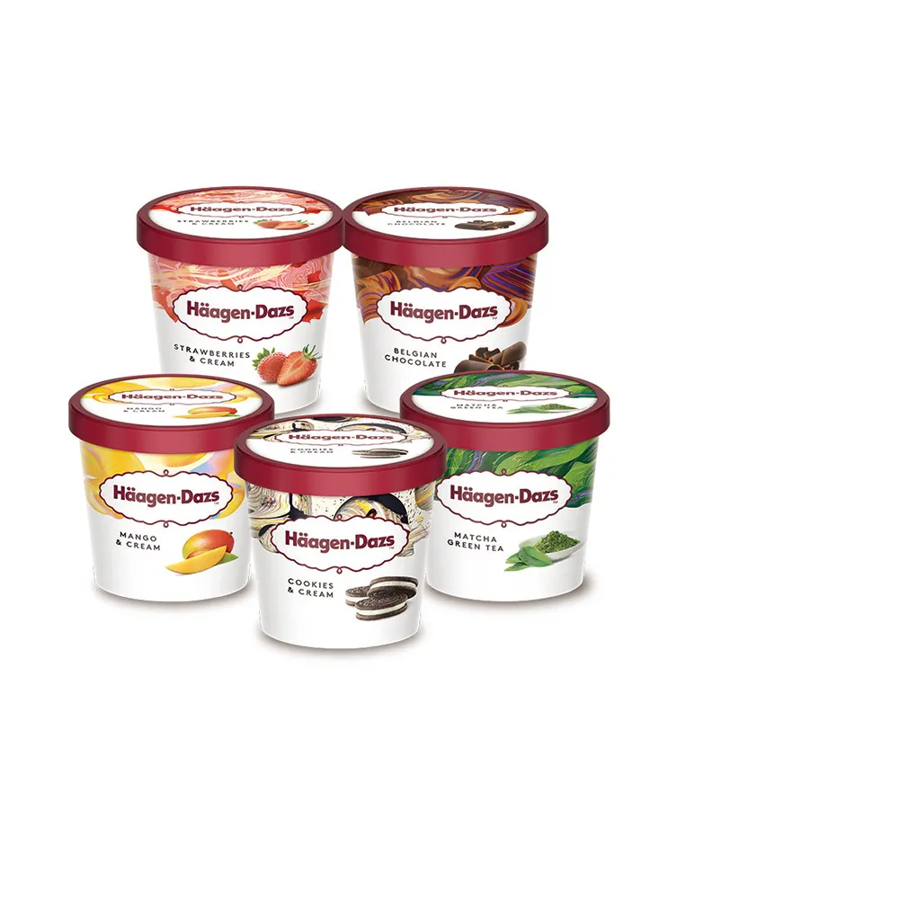 【Haagen-Dazs 哈根達斯】哈根達斯(外帶)寵愛自由配 迷你杯8入 好禮即享券