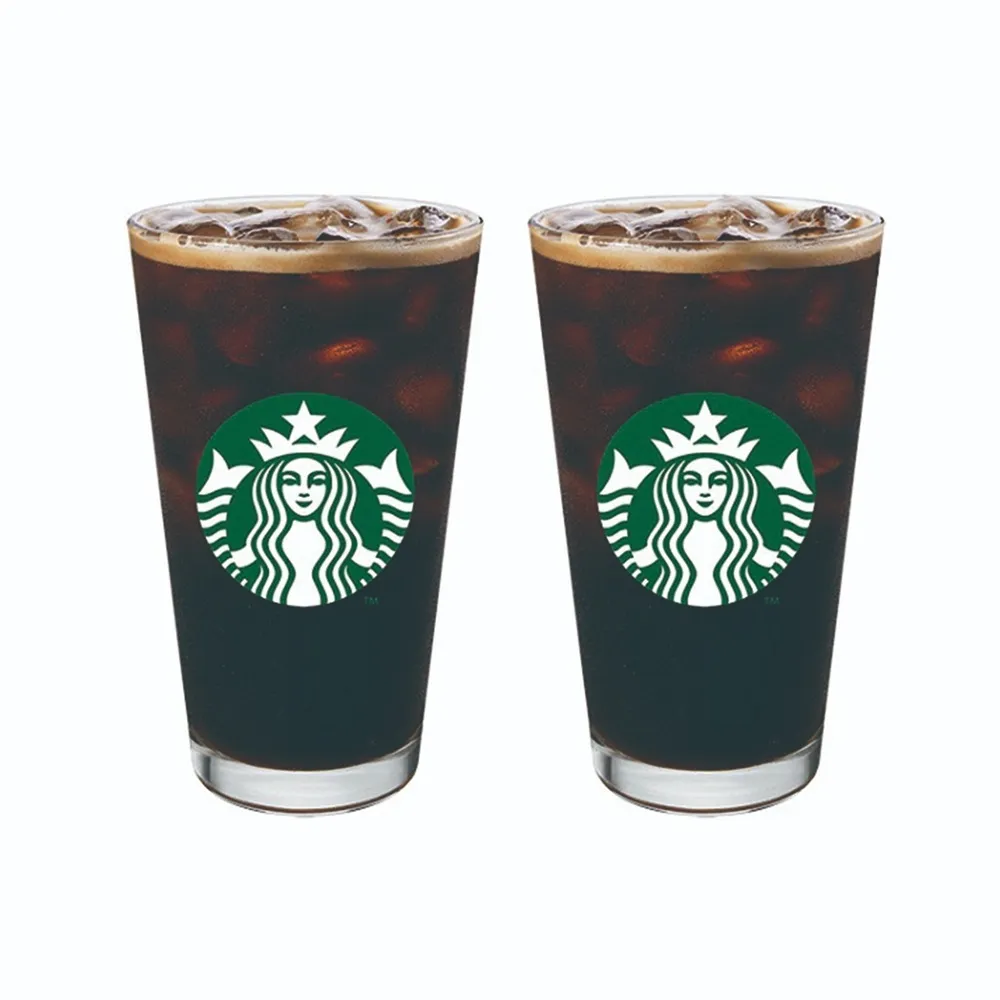 【STARBUCKS 星巴克】限時快閃↘大杯美式咖啡雙杯組-E