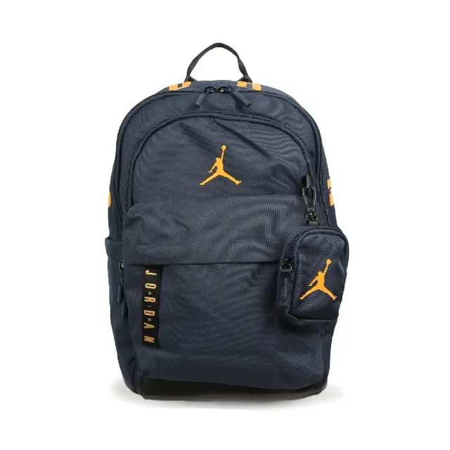 【NIKE 耐吉】後背包 Jordan Air School 深藍 附小包 書包 JD2643101AD-004