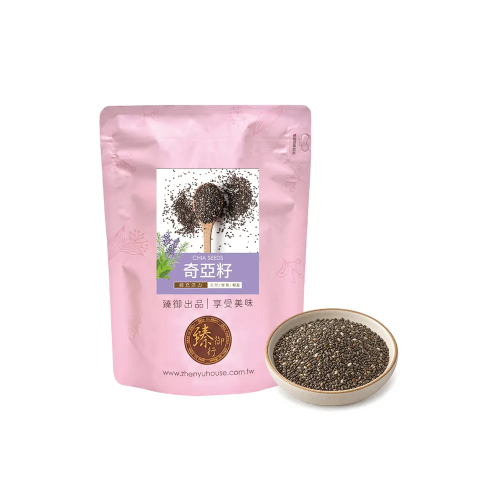 【臻御行】奇亞籽500g(富含膳食纖維 及鈣、鎂等多種礦物質)