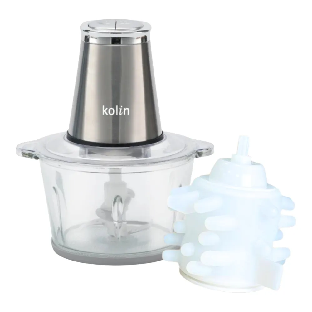 【Kolin 歌林】1.7L多功能食物料理機/絞肉醬剝蒜切碎研磨攪拌碎冰機/打發寶寶副食寵物鮮食 KJE-HC600