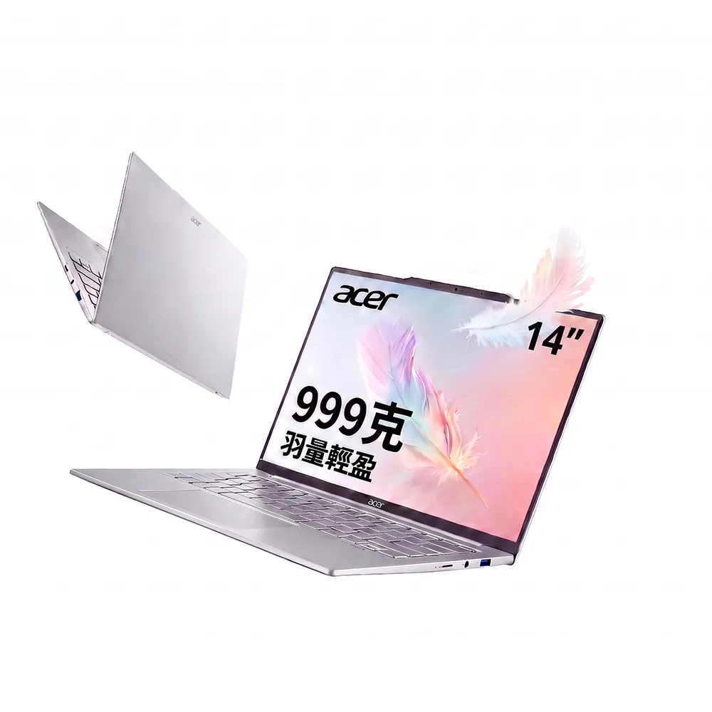 【Acer】微軟M365組★14吋Ryzen AI 999g極致輕薄AI筆電(Swift Air/SFA14-61M-R8E0/R5-330/16G/512G/W11)