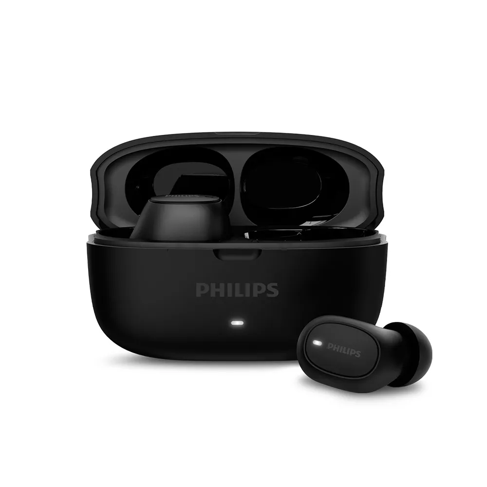 【Philips 飛利浦】TAT2500BK 動態低音長續航通話降噪藍牙5.4耳機