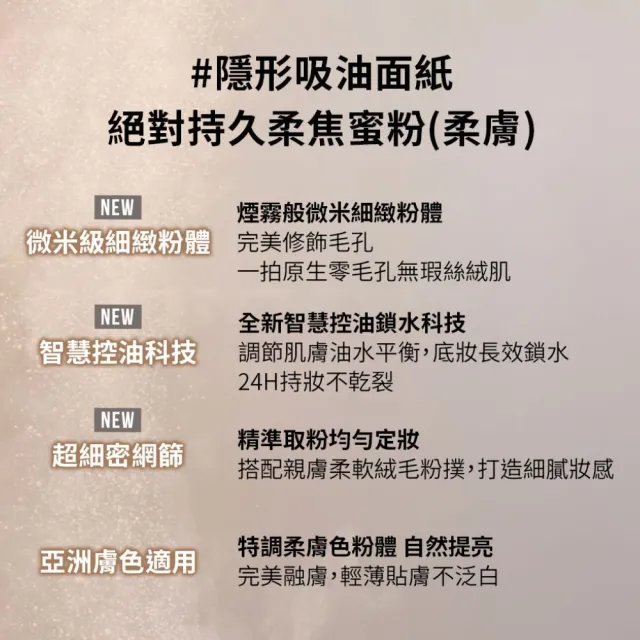【PONY EFFECT】絕對持久柔焦蜜粉(柔膚)