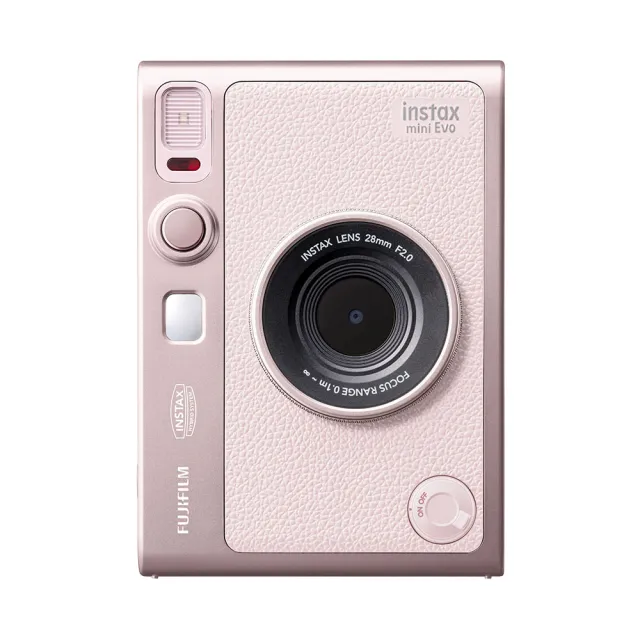 【FUJIFILM 富士】Instax Mini EVO 混合式數位拍立得相機 原廠公司貨(專用皮套40張底片相冊..豪華組)