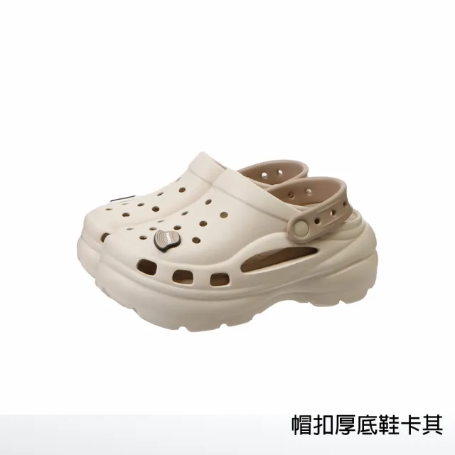 【KANGOL】英國袋鼠人氣鞋款 輕量涼鞋(洞洞鞋/拖鞋/厚底鞋/懶人鞋/休閒鞋/涼拖鞋)