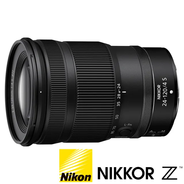 【Nikon 尼康】NIKKOR Z 24-120mm F4 S (公司貨) 廣角變焦鏡 旅遊鏡 全片幅無反微單眼鏡頭