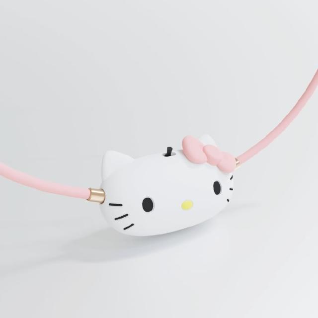 【ible】小艾寶Hello Kitty聯名款 Airvida C1穿戴式空氣清淨機(Hello Kitty經典款/漾粉款 任選)