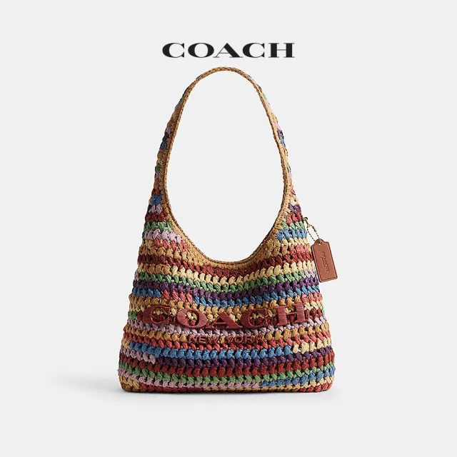 【COACH】蔻馳官方直營 BROOKLYN 28 單肩包 肩背包-混合色(CDZ39)