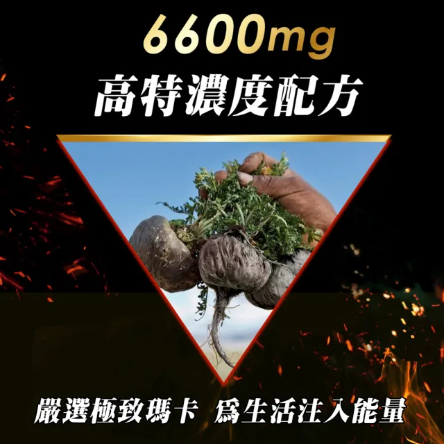 【KENICHI 健一】八次郎 日本原裝黑瑪卡6600mg＋精胺酸＋鋅酵母＋人蔘＋蜂王乳-3入/共360粒(活力補給)