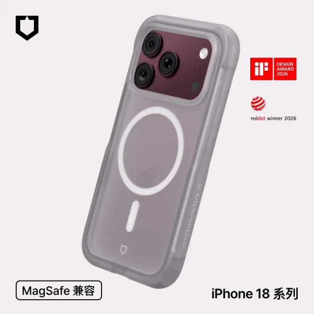 【RHINOSHIELD 犀牛盾】iPhone 18 Pro/18 Pro Max AirX MagSafe兼容 極致氣墊緩衝磁吸防摔手機殼