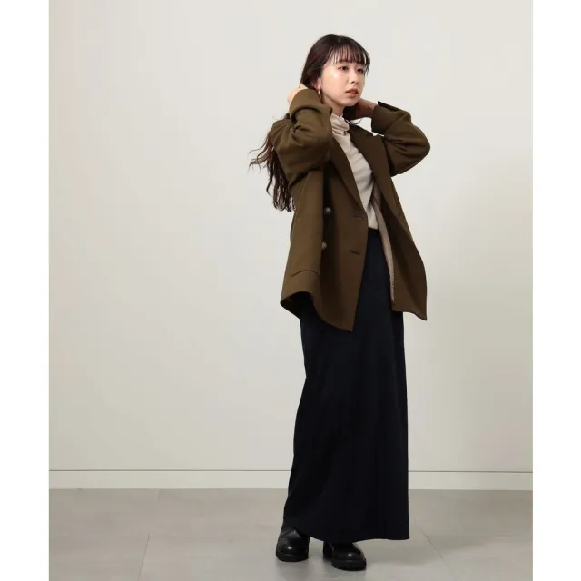 【BEAMS】官方旗艦館 Demi-Luxe BEAMS / 女裝 沙典 開衩 長裙