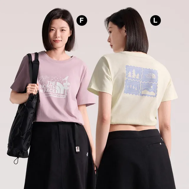 【The North Face】中性款純棉LOGO印花短袖T恤 (多款可選)