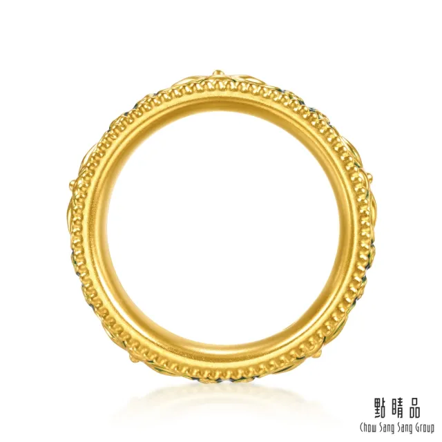 【點睛品】福綿藏韻 黃金戒指
