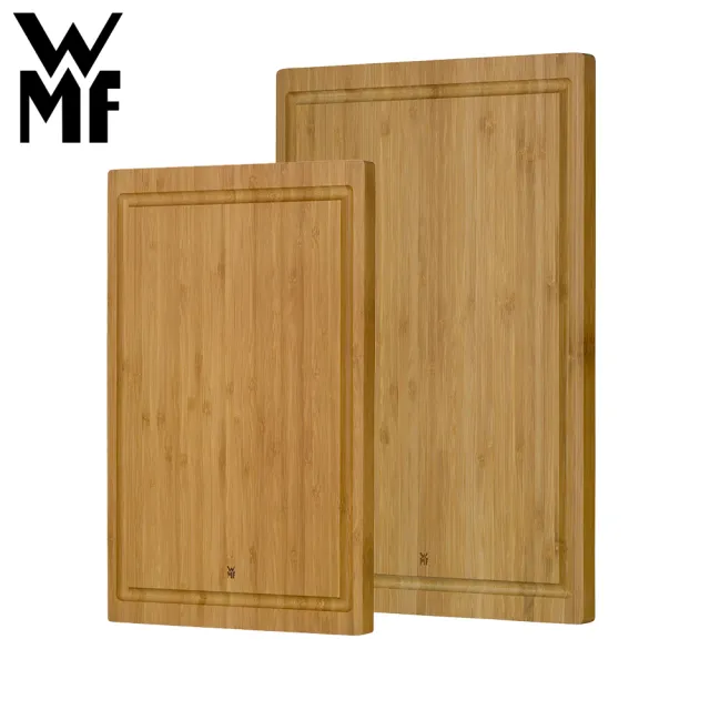 【WMF】天然竹製加厚砧板(中款+大款) 竹韌砧板 竹砧板 切菜板 集水溝槽
