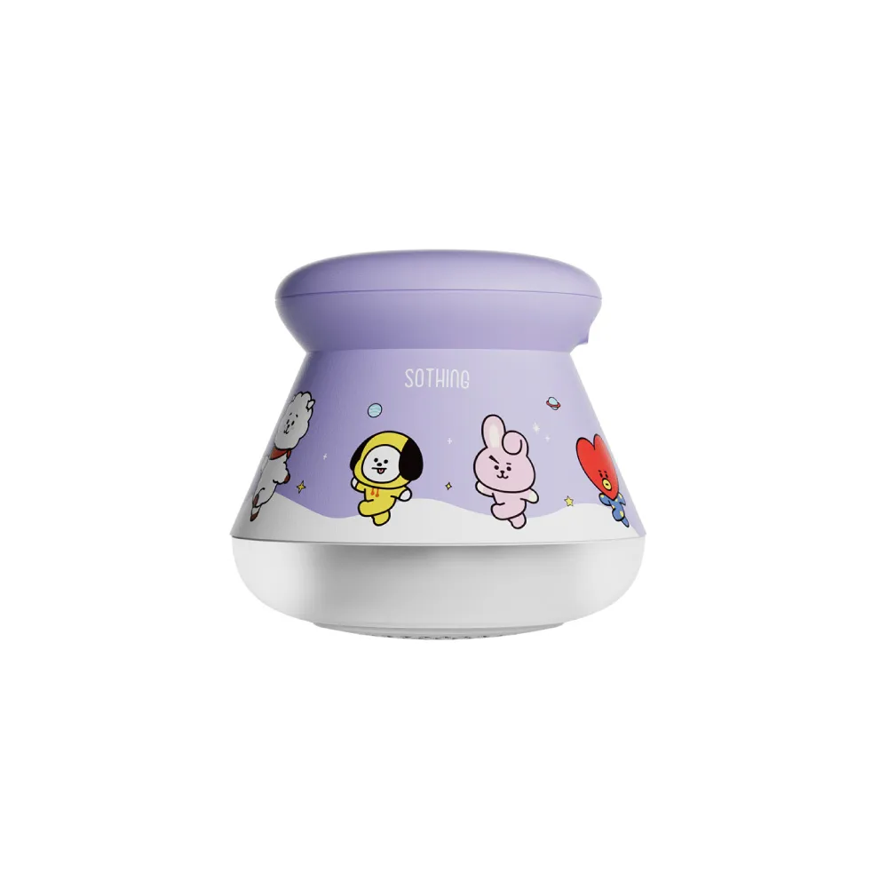 【SOTHING 向物】BT21燈光USB充電式毛球修剪器 贈2入組刀頭(除毛球器 電動除毛球 官方授權 除毛球機 BTS)