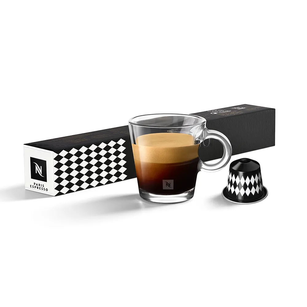 【Nespresso】環遊世界巴黎濃縮咖啡膠囊(10顆/條;僅適用於Nespresso膠囊咖啡機)
