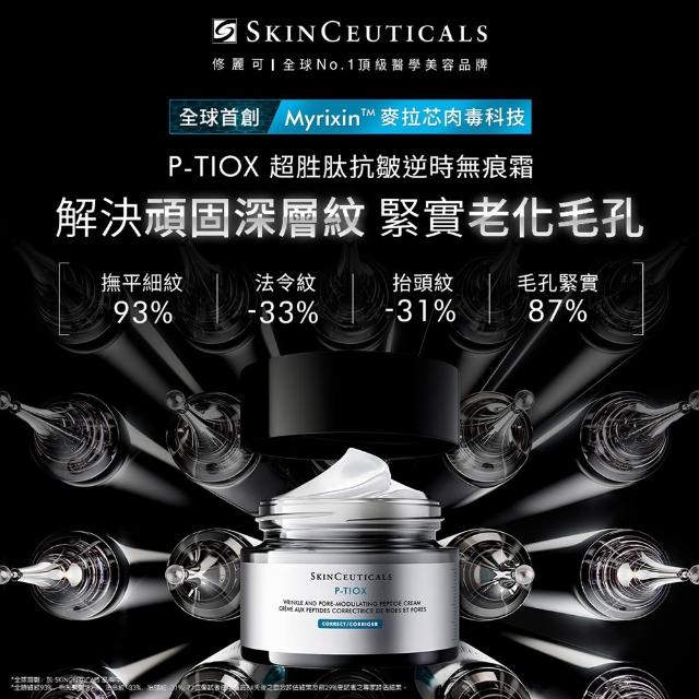 【Skin Ceuticals 修麗可】P-TIOX 超胜抗皺逆時無痕霜 48ml(乳霜/抗老)