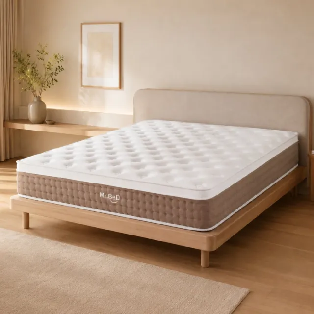 【Mr.BeD】衡好 雙人特大 5cm加厚天然乳膠獨立筒床墊 6尺x7尺x30cm 倍得先生(嘖嘖破千萬爆款 100天試睡)