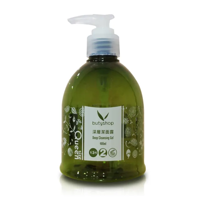 【butyshop 沛莉】QueenSize深層潔面露410ml(嚴選自然純淨成分)