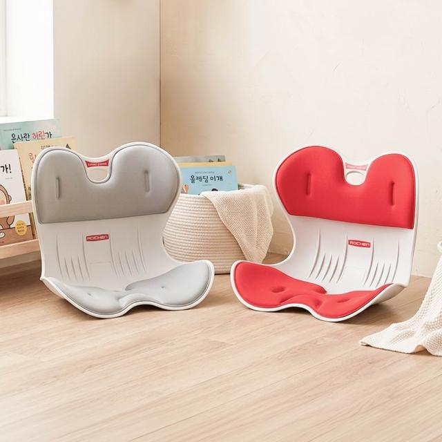 【Roichen】韓國 兒童款減壓舒適正脊坐墊/護脊椅墊1入 (35kg 以下兒童適用 護腰)