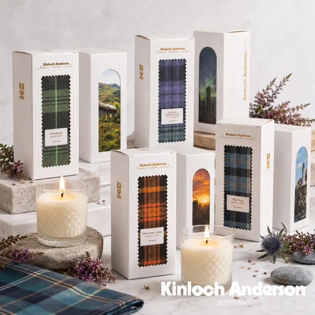 【Kinloch Anderson】金安德森 蘇格蘭風景 香氛蠟燭80g(單入)｜茶香｜花草｜海洋｜花香調