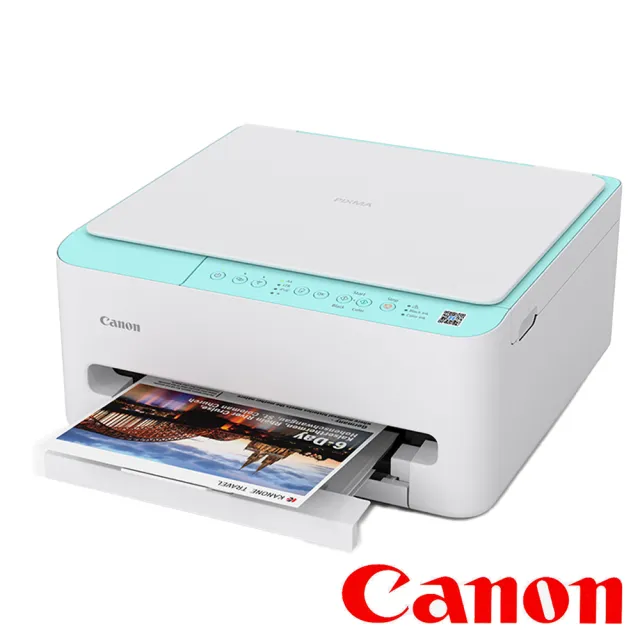 【Canon】官方直營 PIXMA TS4070 三合一Wi-Fi雙面列印無線多功能噴墨印表機(彩色/黑白列印/影印/掃描)