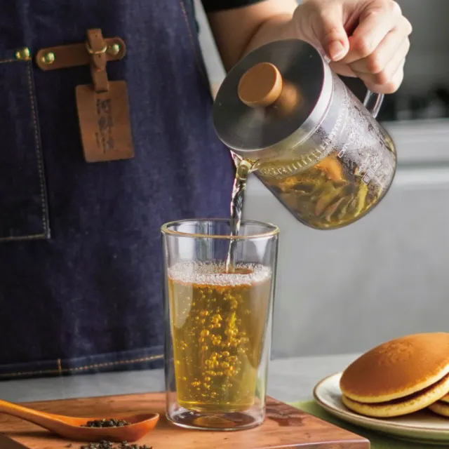 【Driver】獨享冷熱兩用泡茶壺組(泡茶壺 茶具 茶器 茶杯 耐熱玻璃壺 玻璃馬克杯 茶壺茶杯組 送禮推薦)