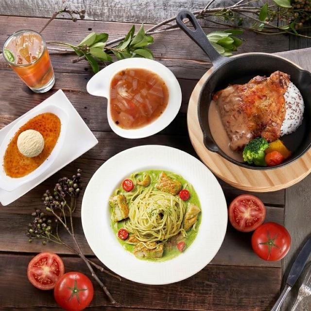 【Movenpick 莫凡彼】10/22限搶!雙人平日經典義式套餐(含主餐*2+湯品*2+甜點*2+飲品*2)