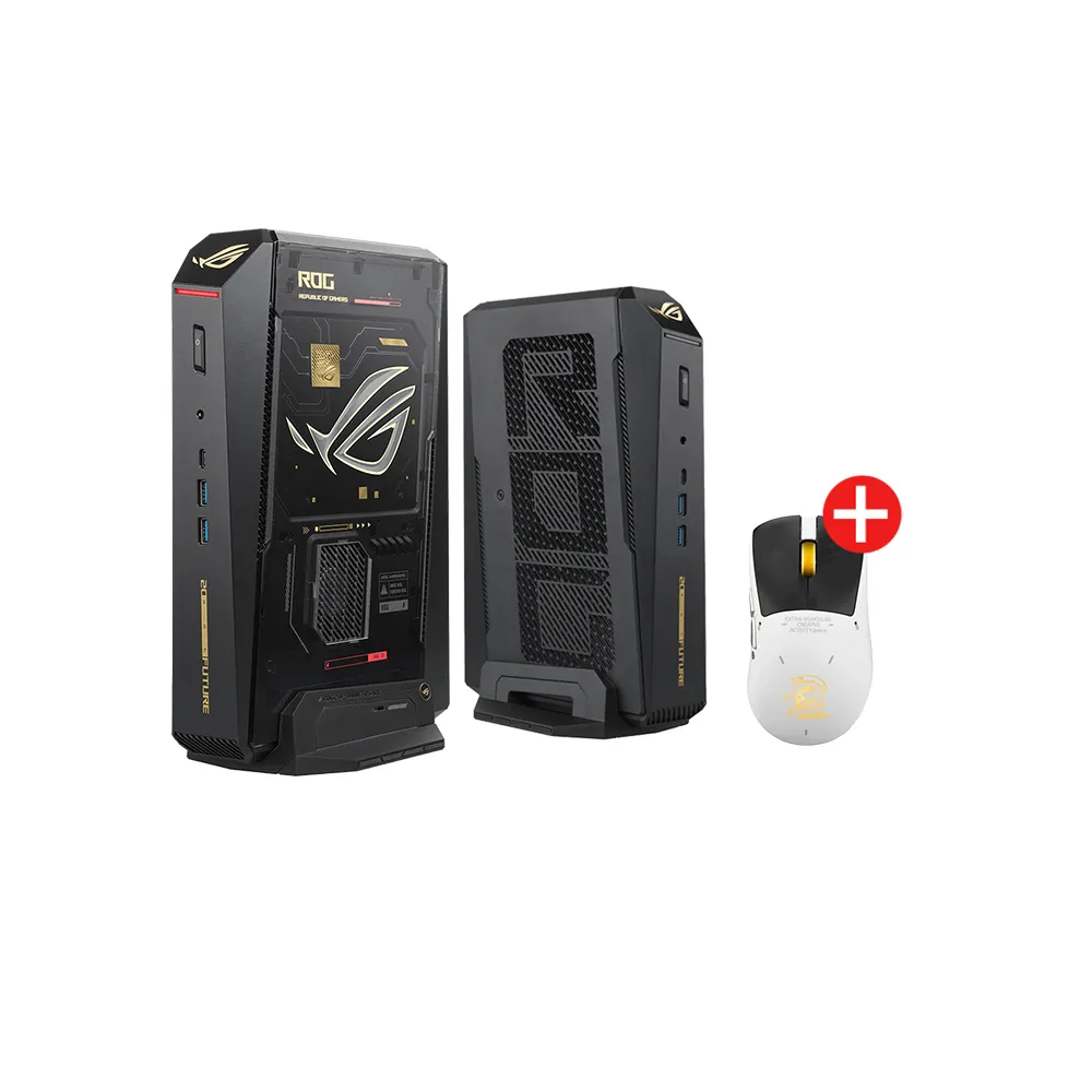 【ASUS 華碩】+小島秀夫 無線電競滑鼠★U9-290HX RTX5090電競電腦(ROG NUC Edition 20周年版/64G/2TB/W11)
