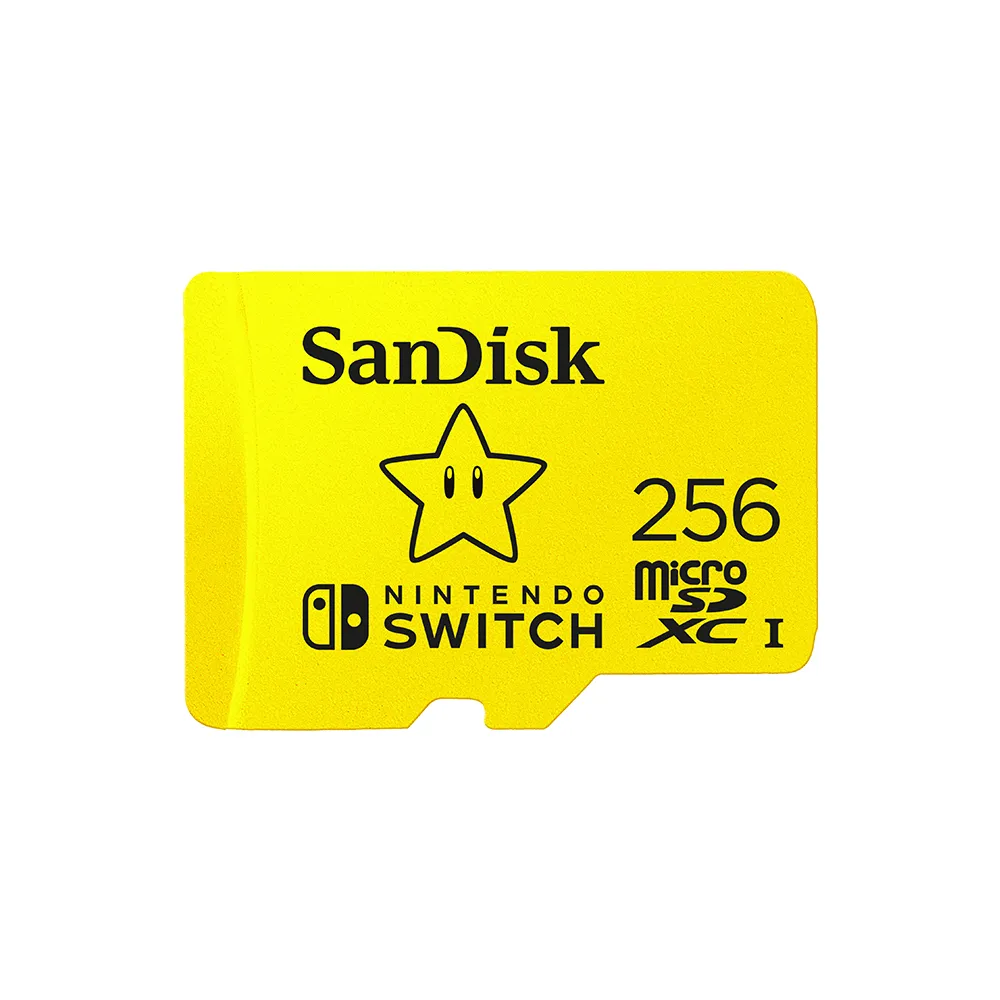 【SanDisk 晟碟】Nintendo Switch 授權專用記憶卡 256GB(公司貨)
