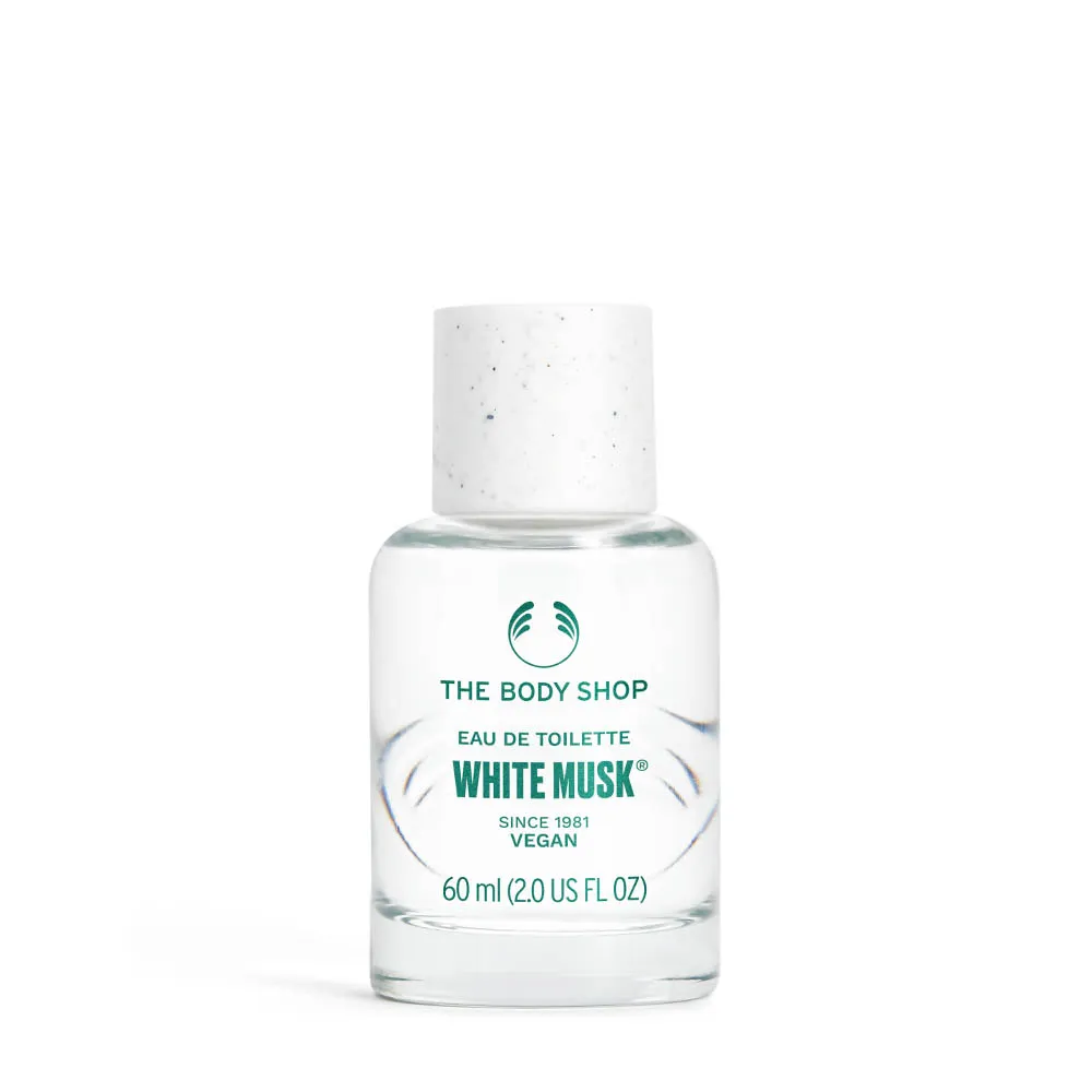 【THE BODY SHOP 美體小舖】白麝香EDT香水-60ML(淡香水)
