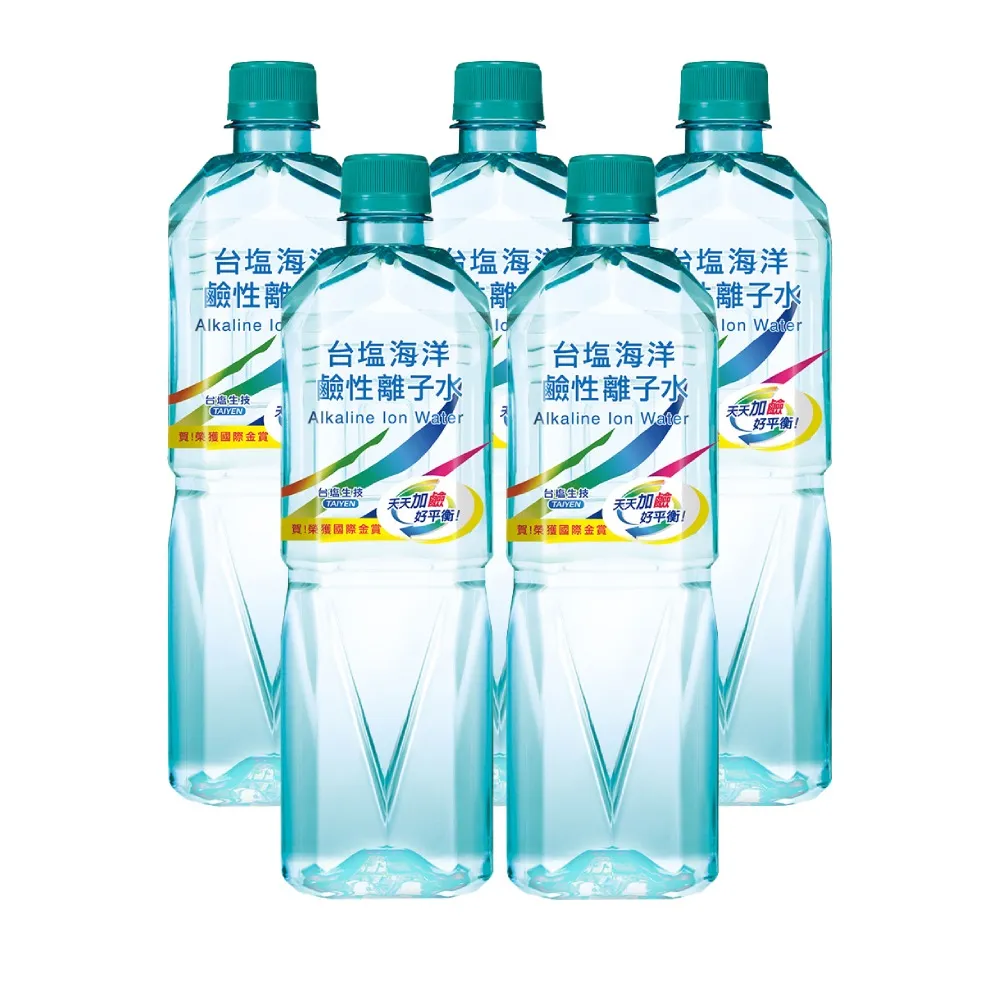 【台鹽】海洋鹼性離子水850mlx5箱/共100入(官方直營)